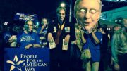 Kentucky PFAW Members Protest McConnell in Zombie Fashion