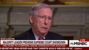 Mitch McConnell on Gorsuch: “We’ll have to get 60 votes.”