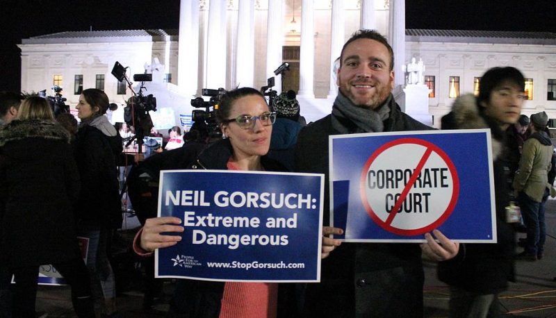 Image for Gorsuch Can’t Be Independent While Connected to Conservative Supporters