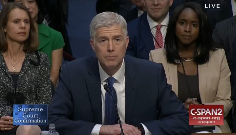 Gorsuch Post-Hearing Report