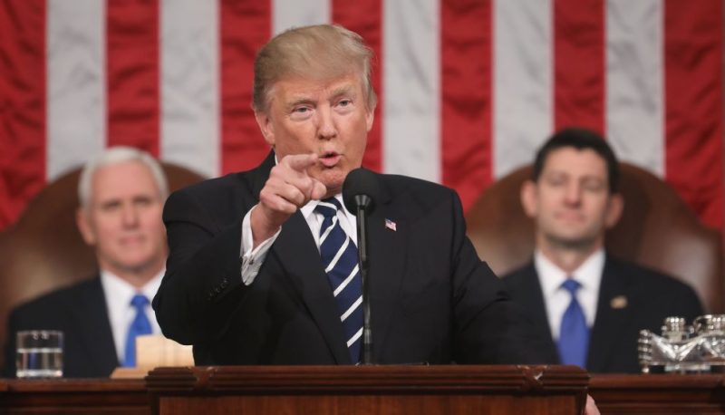 Trump’s “More Presidential” Speech to Congress is Just Hate, Rebranded