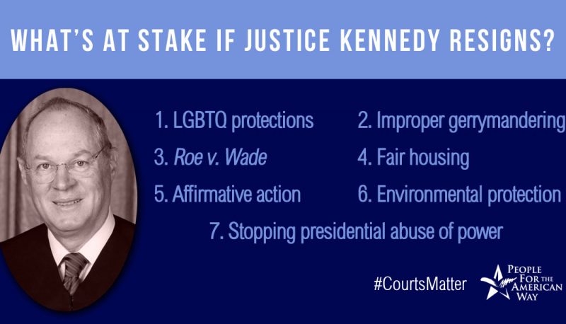 The Disastrous Consequences if Justice Kennedy Resigns From the Supreme Court While Trump is President