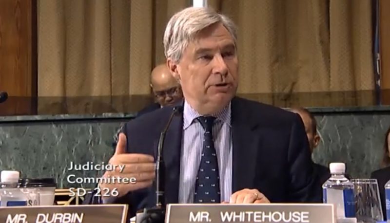 Senator Sheldon Whitehouse Joins PFAW Telebriefing on Disastrous Record of Trump’s Judicial Nominees