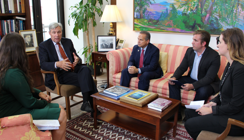 Senator Whitehouse and Congressman Cicilline Join PFAW to Discuss the DISCLOSE Act and Big Money in Politics
