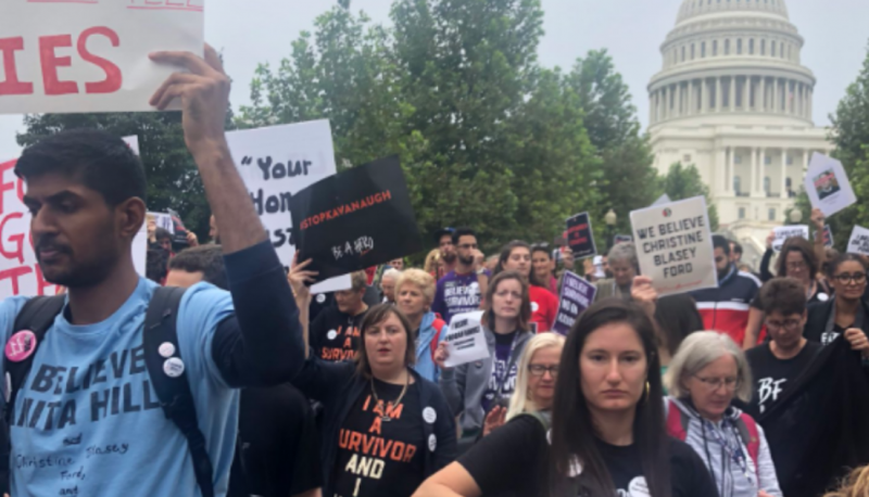 PFAW Joins Coalition of Activists at the Capitol to Support Dr. Blasey Ford