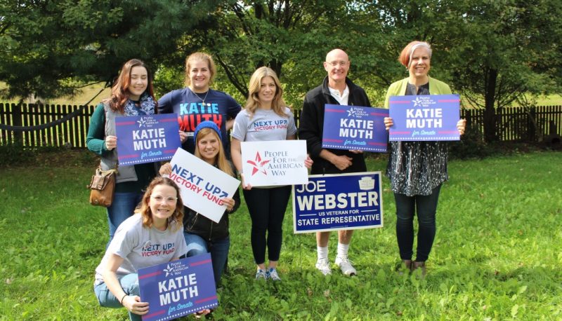 As Election Nears, PFAW Galvanizes Vote for Katie Muth in Pennsylvania