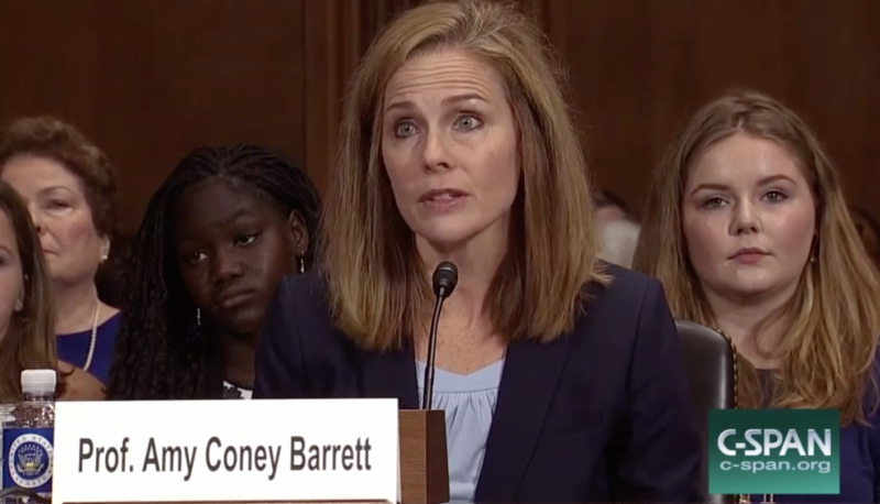 Confirmed Judges, Confirmed Fears: Amy Coney Barrett Tries to Overturn Law Banning People Convicted of Felonies from Possessing Firearms