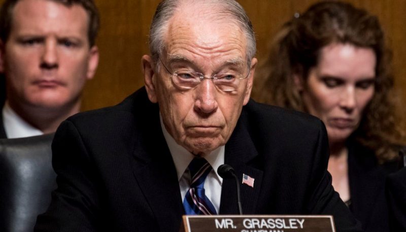 Chuck Grassley is Accusing Not Kavanaugh But One of His Accusers of Lying