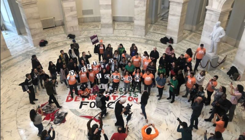 PFAW Joins Coalition of Activists for Immigration Demonstration in the Senate