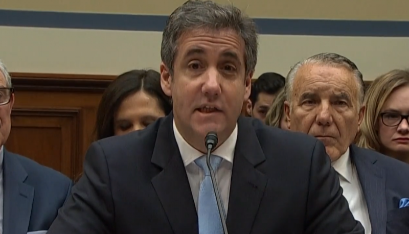 Michael Cohen Testimony Provides Further Evidence of Trump’s Crimes