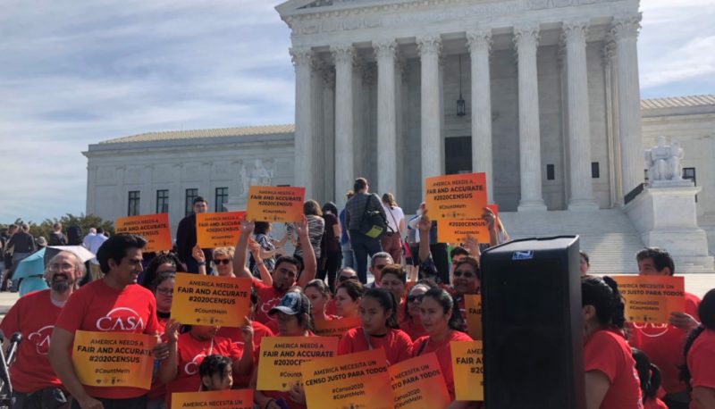 PFAW Joins Coalition at Supreme Court to Rally Against the Census Citizenship Question