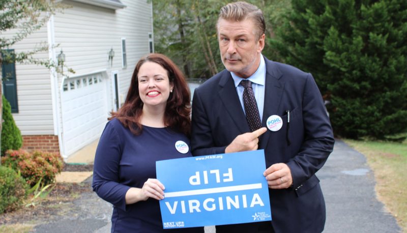 Alec Baldwin Canvasses with PFAW: Virginia Candidates Represent “A Real Opportunity Here For Change”
