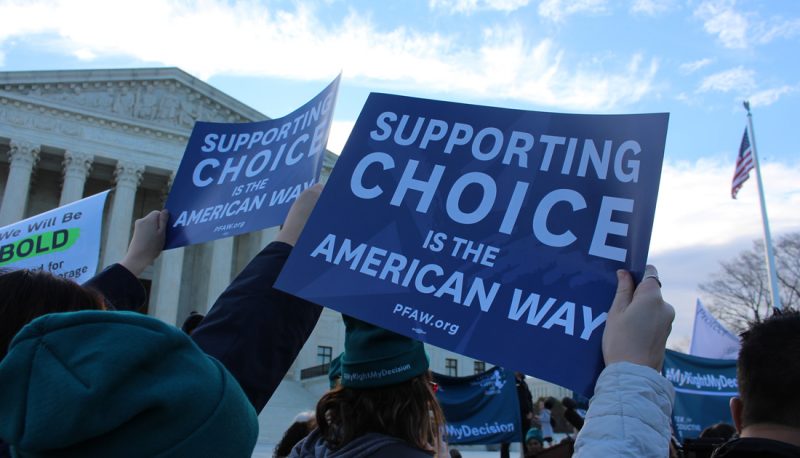 PFAW Joins Rally at the Supreme Court to Defend Abortion Access