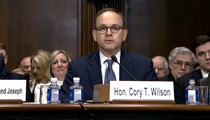 Image for The Extreme Views of Judicial Nominee Cory Wilson Make Him Unqualified to Serve