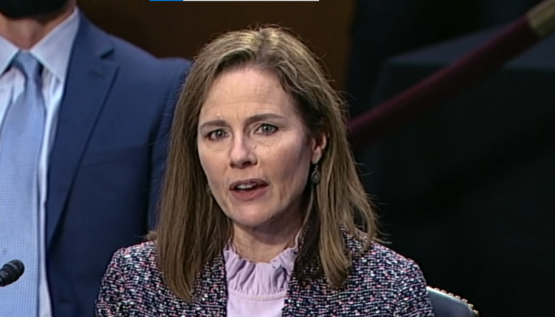 Sheldon Whitehouse Raises Issue of Amicus Filers with Amy Coney Barrett