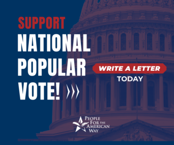 National Popular Vote - Sign, FB
