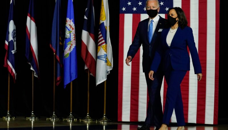 Biden and Harris Flex Their Muscles on Their First Day in Office