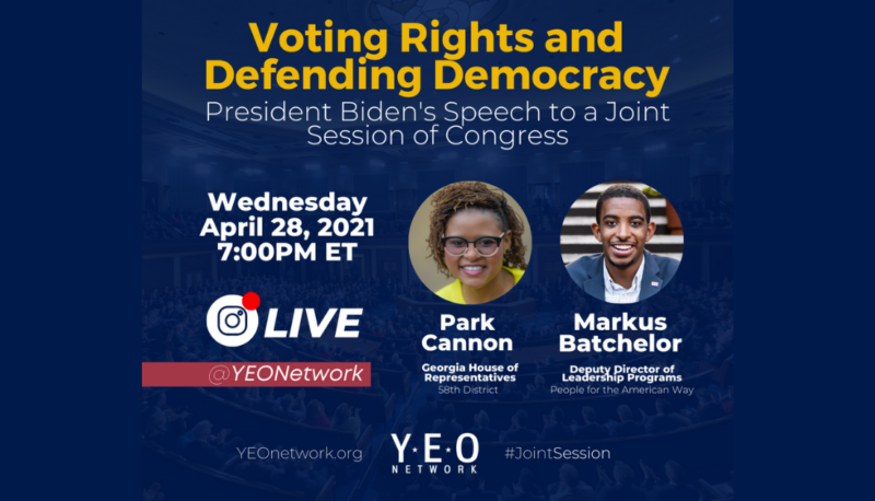 Image for YEO Network: Voting Rights and Defending Democracy