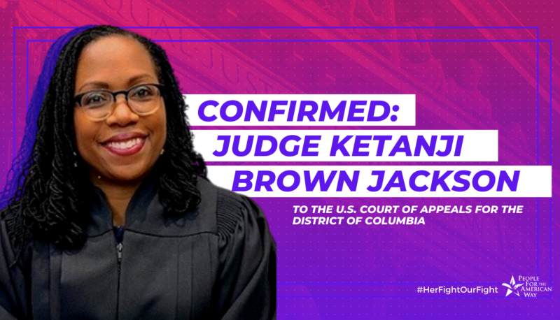 Image for Celebrating the Confirmation of Ketanji Brown Jackson