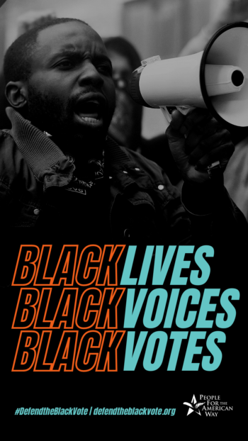 Black lives, Black voices, Black votes