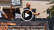 Ben Jealous Rallies Crowd Protesting U.S. Chamber’s Voter Suppression Support