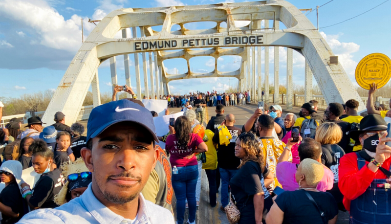 Image for People For Participates in 57th Anniversary March from Selma to Montgomery