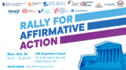 Join us: Rally for Affirmative Action on October 31st