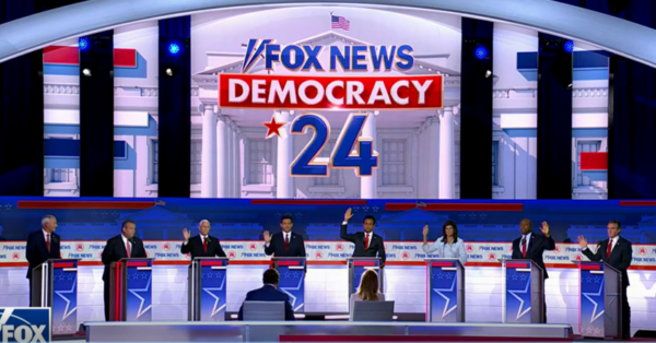 Republican Debaters Back Abortion Bans, Pledge to Vote for Trump Even if Convicted