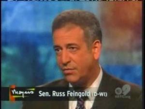 Russ Feingold on Moyers screen cap